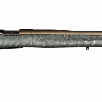 Christensen Arms 8010201000 Mesa Long Range 28 Nosler 3+1 26" Threaded Barrel, Burnt Bronze Cerakote, Green with Black/Tan Webbing Stock