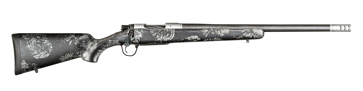 Christensen Arms 8010613300 Ridgeline FFT 6.5 Creedmoor 4+1 20" Carbon Fiber/Threaded Barrel, Stainless Steel, Black with Gray Accents Stock 3 Christensen Arms 8010613300 Ridgeline FFT 6.5 Creedmoor 4+1 20" Carbon Fiber/Threaded Barrel, Stainless Steel, Black with Gray Accents Stock