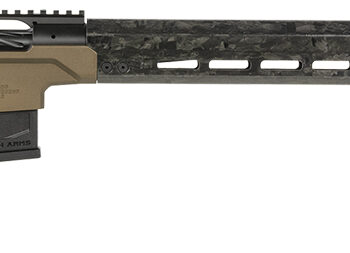 Christensen Arms 8010301600 Modern Precision  223 Rem 16" Threaded Carbon Fiber Barrel 5+1, Black Nitride Finish, Desert Brown Anodized Folding Stock, Polymer Grip