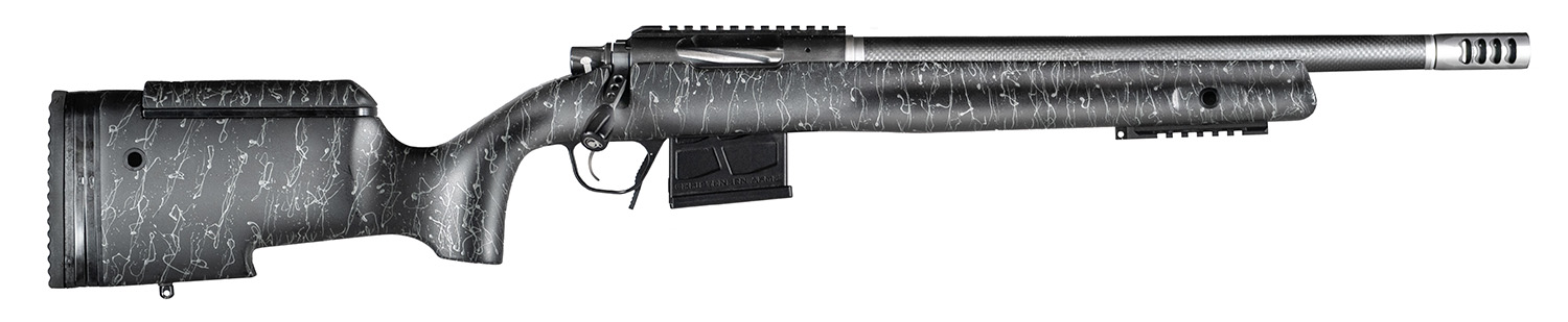 Christensen Arms CA10271488481 BA Tactical Long Range 308 Win 4+1 16" Carbon Fiber Barrel, Black Nitride Finish, Black with Gray Webbing Stock 3 Christensen Arms CA10271488481 BA Tactical Long Range 308 Win 4+1 16" Carbon Fiber Barrel, Black Nitride Finish, Black with Gray Webbing Stock