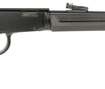 Rossi RL22W201SY Rio Bravo  Lever Action 22 WMR 12+1 20" Round Barrel, Black, Polished Rec/Barrel, Synthetic Stock, Fiber Optic Sights