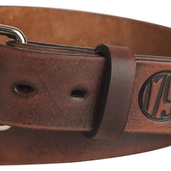 1791 Gunleather BLT013842VTGA 01 Gun Belt Vintage Leather 38/42 1.50" Wide Buckle Closure