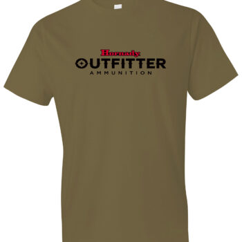 Hornady Gear 31363 Big Buck  Coyote Brown, Cotton Short Sleeve, Semi-Fitted, Large