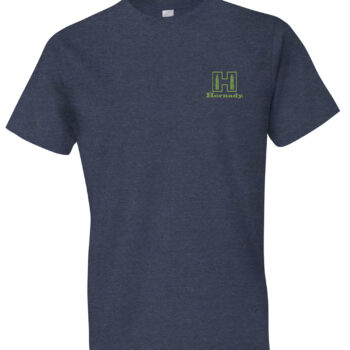 Hornady Gear 30995 Hornady T-Shirt Logo Stamp Indigo Short Sleeve 2XL