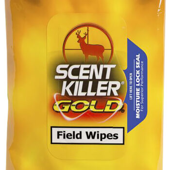Wildlife Research 1295 Scent Killer Gold Field Wipes Odor Eliminator Wipes 24 Pack