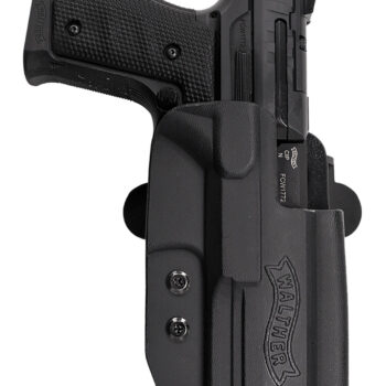 Walther Arms 5130217 PPQ  Q5 Match Steel Frame OWB Holster Black Kydex Belt Slide