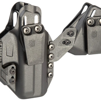 Blackhawk 416101BK Stache Premium Holster Kit IWB Black Polymer Belt Clip Compatible w/Glock 26 Ambidextrous