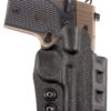 DeSantis Gunhide D94KA5PZ0 Cazzuto OWB Black Kydex Paddle Fits FN 509/509 Tactical/509C Right Hand 1 159279