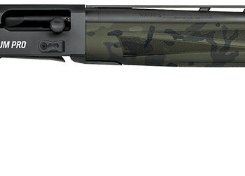 Mossberg 85166 940 Pro 12 Gauge 9+1 3" 24", Tungsten Gray Optic Cut Rec, Black Multicam Synthetic Furniture, Adj. Shim Stock, Gold Oversized Controls, HiViz Fiber Optic Sight, Ext. Chokes