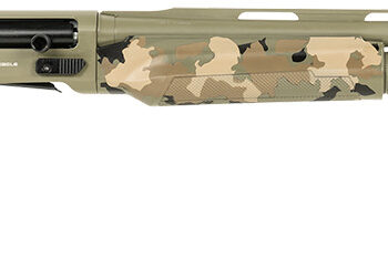Silver Eagle Arms A21228OS3 Alpha 2  12 Gauge 3" 4+1 28" Green Cerakote Chrome Lined Vent Rib Barrel & Steel Receiver, Old School Camo Synthetic Fixed Stock