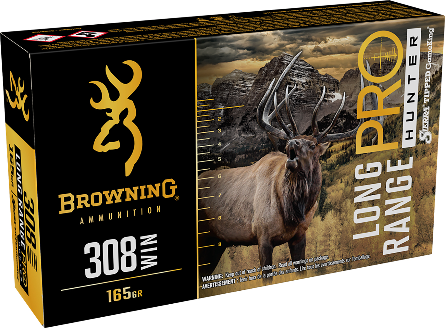 Browning Ammo B192503082 Long Range Pro 308Win 165gr 20 Per Box/10 Case 3 Browning Ammo B192503082 Long Range Pro 308Win 165gr 20 Per Box/10 Case