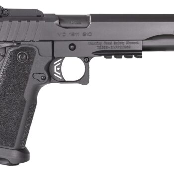 Girsan 395075 Witness2311  10mm Auto 15+1 6" Black Steel Barrel, Black Optic Ready/Serrated Steel Slide, Black Polymer Frame w/Beavertail & Picatinny Rail, Black Checkered Polymer Grip, Ambidextrous