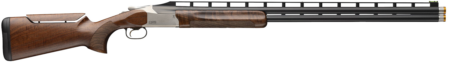Browning 0183254002 Citori 825 Trap 12 Gauge Break Open 2.75" 2rd 32" Polished Blued Over/Under Vent Rib Barrel, Silver Nitride Stainless Steel Receiver, Adjustable Comb Gloss Black Walnut Stock 3 Browning 0183254002 Citori 825 Trap 12 Gauge Break Open 2.75" 2rd 32" Polished Blued Over/Under Vent Rib Barrel, Silver Nitride Stainless Steel Receiver, Adjustable Comb Gloss Black Walnut Stock
