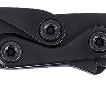 CRKT 4050K Provoke EDC EDC 2.47" Folding Black Oxide Plain Satin D2 Steel Blade, Black Aluminum Handle