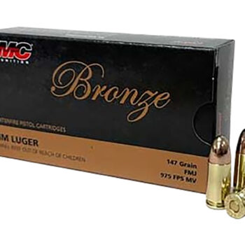 PMC 9H9mm Luger 147gr Full Metal Jacket 50 Per Box/20 Case