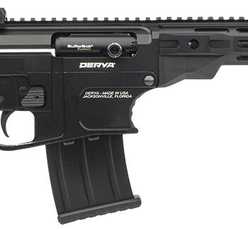 Derya Firearms DY1218US Namlu DY12 12 Gauge Semi-Auto 3" 5+1 18" Black Melotine Threaded Barrel, Black Anodized Aluminum Receiver w/Picatinny Rail, Black Adjustable Polymer Stock & Pistol Grip