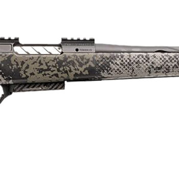 Seekins Precision 0011710227-F Havak PH3 6.5 Creedmoor 24" Black Fluted Threaded Barrel, Black Picatinny Rail Steel Receiver, Adj Cheek Riser Mountain Shadow Synthetic Stock
