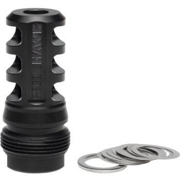 Browning 001293093 Xeno Recoil Hawg Black Matte Stainless Steel M13x0.75 Threads 2.20" OAL