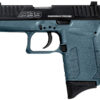 Diamondback DB0200P251 DB9 Gen4 Jesse James Micro-Compact Frame 9mm Luger 6+1 3.10" Black Nitride Stainless Steel Barrel & Serrated Slide, Civil Defense Blue Cerakote Polymer Frame w/Beavertail 1 178242