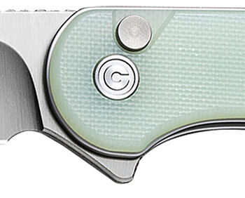 Civivi Knives C18062P-2 Elementum II  EDC 2.96" Folding Drop Point Plain Satin Nitro-V Steel Blade, Natural G10 Handle