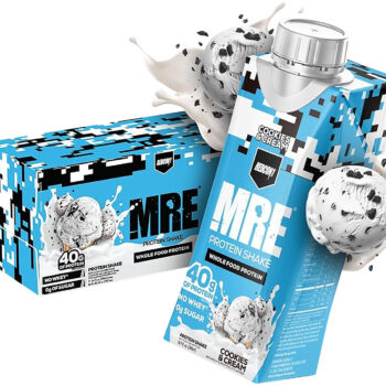 Redcon1 RC1MRERTDCC12 MRE Ready to Drink Cookies N Cream 14 oz, 12pk