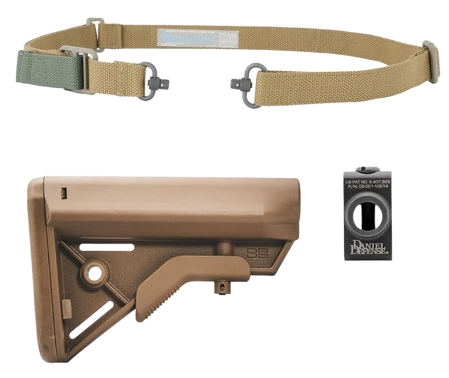 Blue Force Gear KSP0088CB M4 Modern Combat Sling Kit Coyote Brown 3 Blue Force Gear KSP0088CB M4 Modern Combat Sling Kit Coyote Brown