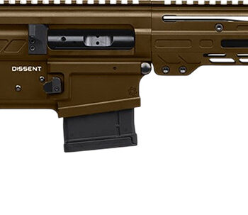 CMMG 55A520BMB Dissent BR4 5.56x45mm 10+1 16.10" Black Nitride Threaded Barrel, Midnight Bronze Cerakote Aluminum Receiver w/Picatinny Rail, M-LOK Handguard, Magpul Fixed Black Polymer Stock