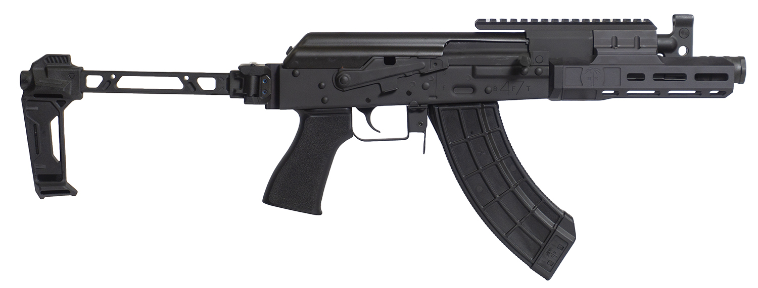 Century Arms HG8007N Draco Tactical 7.62x39mm 30+1 7.50" Black Barrel w/Linear Compensator, M-LOK Handguard, Black Receiver w/Picatinny Rail, Black SB Bi-Folding Pistol Brace 3 Century Arms HG8007N Draco Tactical 7.62x39mm 30+1 7.50" Black Barrel w/Linear Compensator, M-LOK Handguard, Black Receiver w/Picatinny Rail, Black SB Bi-Folding Pistol Brace