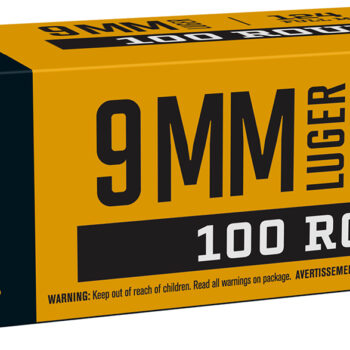 Browning Ammo B9MM124VP9mm  Luger 124gr Full Metal Jacket 100 Per Box/10 Case *Value Pack