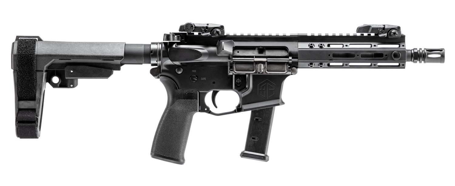 Alpha Foxtrot AA08X1HXX-XABK20 AFMG9 9mm Luger 20+1 7.50" Black QPQ Threaded Barrel, M-LOK Handguard, Black Anodized Aluminum Receiver w/Picatinny Rail, Black Polymer SB Tactical Brace, MFT Grip 3 Alpha Foxtrot AA08X1HXX-XABK20 AFMG9 9mm Luger 20+1 7.50" Black QPQ Threaded Barrel, M-LOK Handguard, Black Anodized Aluminum Receiver w/Picatinny Rail, Black Polymer SB Tactical Brace, MFT Grip