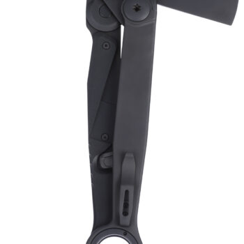 CRKT 4141KX Provoke X 1.84" Folding Axe w/Spike SUJ2 Blade, Black Stainless Steel w/GRN Overlay Handle, 8.69" OAL