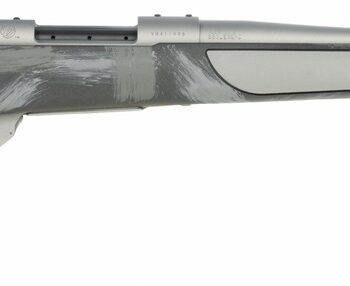 Weatherby VC38223RR4T Vanguard Shadow 223 Rem 5+1 24" Carbon Gray Cerakote Threaded Barrel, Carbon Gray Cerakote Steel Drilled & Tapped Receiver, Black w/Gray & White Accents Monte Carlo Stock