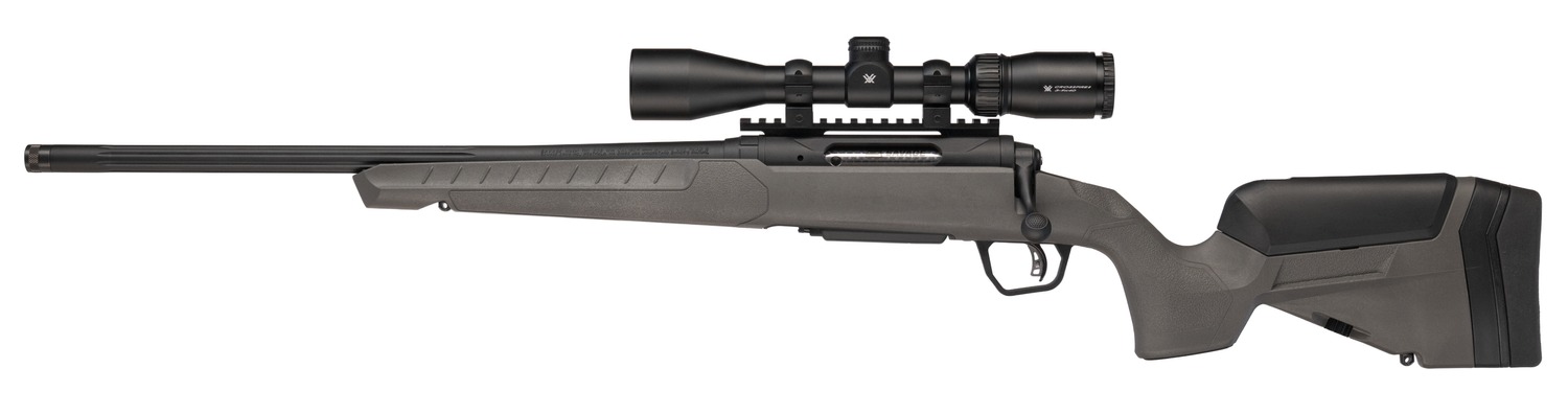 Savage Arms 32487 110 Trailblazer 6.5 PRC 2+1 22" Fluted Barrel, Flat Dark Gray Adj LOP Synthetic Stock, Left Hand 3 Savage Arms 32487 110 Trailblazer 6.5 PRC 2+1 22" Fluted Barrel, Flat Dark Gray Adj LOP Synthetic Stock, Left Hand