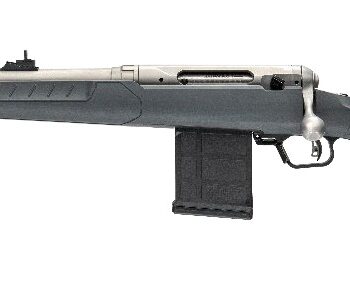 Savage Arms 32517 110 Ridge Hunter 338 Win Mag 5+1 20" Heavy Barrel, Flat Dark Gray Adj LOP Synthetic Stock, Left Hand