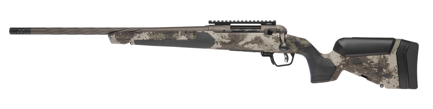 Savage Arms 32588 110 Core Hunter Pro 308 Win 3+1 20" Spiral Fluted Barrel, Savage Woodland Camo AccuStock w/AccuFit V2 Synthetic Stock, Left Hand 3 Savage Arms 32588 110 Core Hunter Pro 308 Win 3+1 20" Spiral Fluted Barrel, Savage Woodland Camo AccuStock w/AccuFit V2 Synthetic Stock, Left Hand