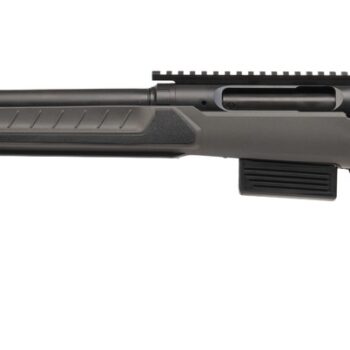 Savage Arms 32804 220 Harvester Full Size 20 Gauge Bolt 2rd 22" Slug Barrel, AccuStock w/AccuFit V2 Flat Dark Gray Synthetic Stock, Left Hand