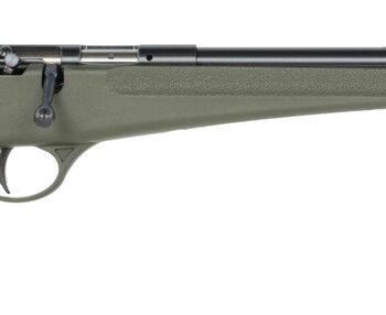 Savage Arms  Rascal F-SR 22 LR 1rd 16.13" Matte Black Single Shot Threaded Barrel,  Green Synthetic Stock, Right Hand