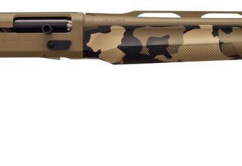 T R Imports A22026OS1 Alpha 2  20 Gauge 3" 4+1 26" Flat Dark Earth Cerakote Vent Rib Barrel & Receiver, Fixed Old School Camo Synthetic Stock
