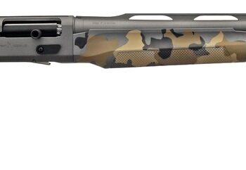 T R Imports A22026OS2 Alpha 2  20 Gauge 3" 4+1 26" Gray Cerakote Vent Rib Barrel & Receiver, Fixed Old School Camo Synthetic Stock