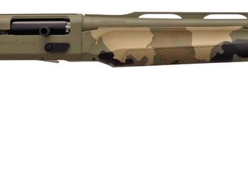 T R Imports A22026OS3 Alpha 2  20 Gauge 3" 4+1 26" OD Green Cerakote Vent Rib Barrel & Receiver, Fixed Old School Camo Synthetic Stock