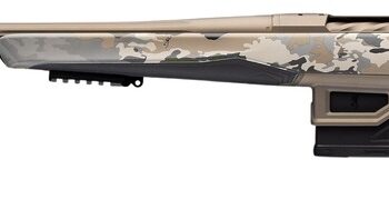Browning 036127298 X-Bolt 2 Speed LR Full Size 7mm PRC 5+1 26" Smoked Bronze Cerakote Fluted & Steel Drilled & Tapped Receiver, Picatinny Rail Forend, Ovix Camo w/Black Overmold Adj Comb & LOP Synthet