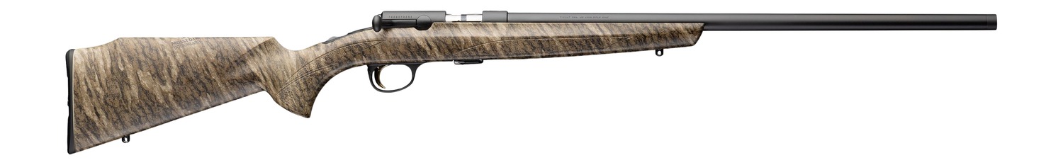Browning 025259270 T-Bolt Target/Varmint SR 17 HMR 10+1 22" Matte Blued Threaded Barrel, Blue Polished Steel Drilled & Tapped Receiver, Mossy Oak Bottomland Monte Carlo Synthetic Stock, Right Hand 3 Browning 025259270 T-Bolt Target/Varmint SR 17 HMR 10+1 22" Matte Blued Threaded Barrel, Blue Polished Steel Drilled & Tapped Receiver, Mossy Oak Bottomland Monte Carlo Synthetic Stock, Right Hand