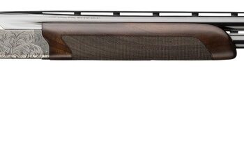 Browning 0183486003 Citori 825 Pro Sporting Full Size 20 Gauge Break Open 3" 2rd 30" Blue Polished Over/Under Vent Rib Barrel, Silver Nitride Engraved Steel Receiver, Adj Comb Grade III/IV Gloss Walnu