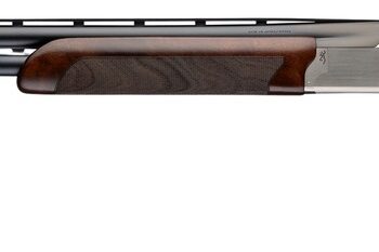 Browning 0183713002 Citori 825 Sporting 12 Gauge Break Open 3" 2rd 32" Matte Blued Over/Under Vent Rib Barrel, Engraved Silver Nitride Steel Receiver, Adj Comb Gloss Black Walnut Stock, Left Hand