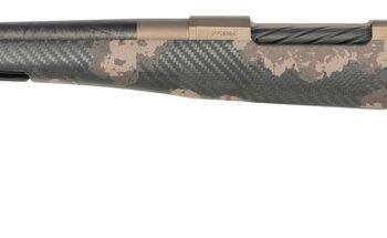 Fierce Firearms ROG65PRC20BRSLH Carbon Rogue 6.5 PRC 3+1 20" Carbon Fiber Match Grade Threaded Barrel, Smoked Bronze Cerakote Stainless Steel Drilled & Tapped Receiver, Sonora Ambush Camo LR Negative