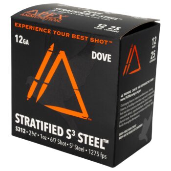 APEX AMMO ED12S-67   12G 2.75 1     6/7      25/10