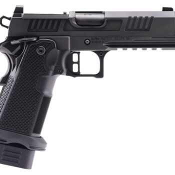 Alpha Foxtrot AA47X1CIG-XDBK19 AF1911 Romulus 9mm Luger 20+1 4.25" Black DLC Stainless Steel Threaded Compensated Barrel, Optic Ready/Serrated Slide & Frame w/Beavertail & Picatinny Rail, Aluminum Gri
