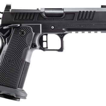 Alpha Foxtrot AA39X4CIG-XDBK13 AF1911 Romulus 45 ACP 13+1 4.25" Black DLC Stainless Steel Threaded Compensated Barrel, Optic Ready/Serrated Slide & Frame w/Beavertail & Picatinny Rail, RMR/RMSc Footpr
