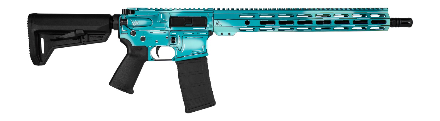 Shark Coast Tactical SCC101969ABRZCC Anime-15 *CA Compliant 5.56 NATO 10+1 16" Black Melonite Threaded Barrel, Aluminum Receiver w/Picatinny Rail, M-LOK Handguard, Magpul MOE SL Black Polymer Stock, M 3 Shark Coast Tactical SCC101969ABRZCC Anime-15 *CA Compliant 5.56 NATO 10+1 16" Black Melonite Threaded Barrel, Aluminum Receiver w/Picatinny Rail, M-LOK Handguard, Magpul MOE SL Black Polymer Stock, M