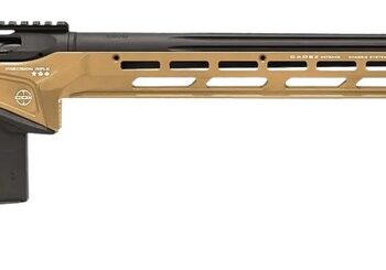 Cadex Inc CDXSSPRO6526CP20I2B1N CDX-SS Seven S.T.A.R.S. Pro 6.5 Creedmoor 10+1 26" Black DLC Fluted Threaded Barrel, Hybrid Tan Cerakote Receiver, ARCA Rail,  M-LOK Handguard, Hybrid Tan Adjustable Fo